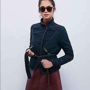 Free people doublecloth twill jacket